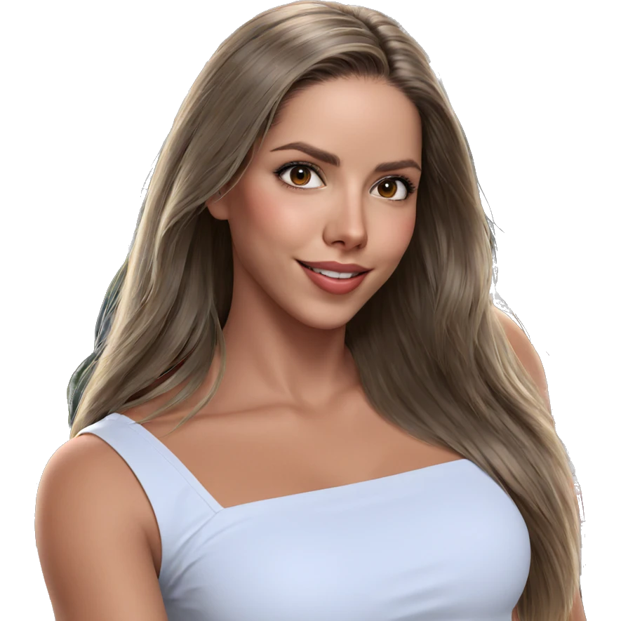 realistic girl with vehicle emoji