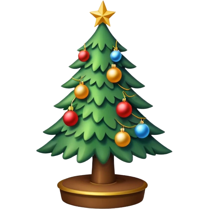 크리스마스 tree emoji