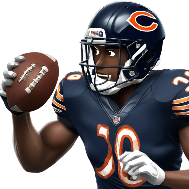 Chicago bears football  emoji