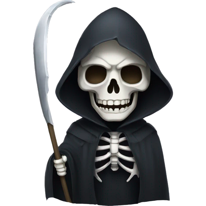 Grim reaper animated emoji