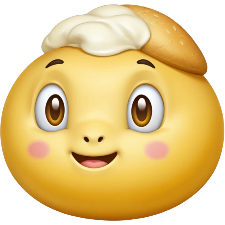Il Caciocavallo ha forma sferoidale con testina emoji