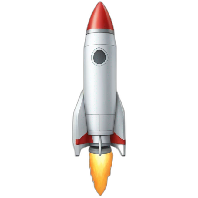 rocket growth emoji