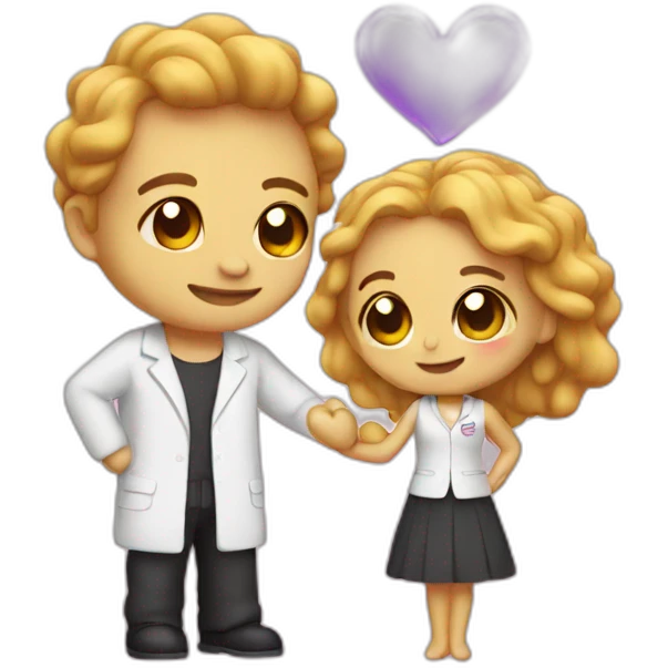 love chemistry emoji