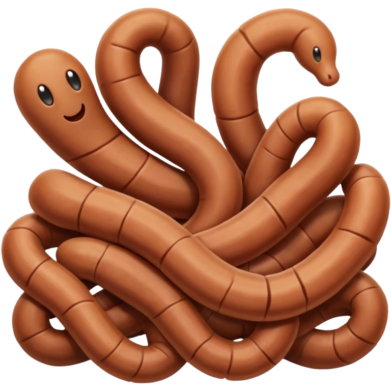 gusanos emoji