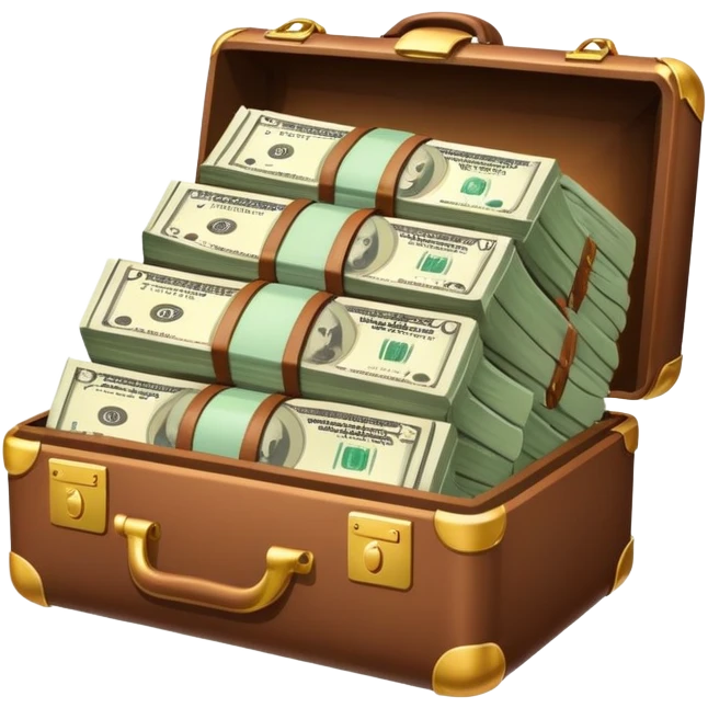 case with cash emoji