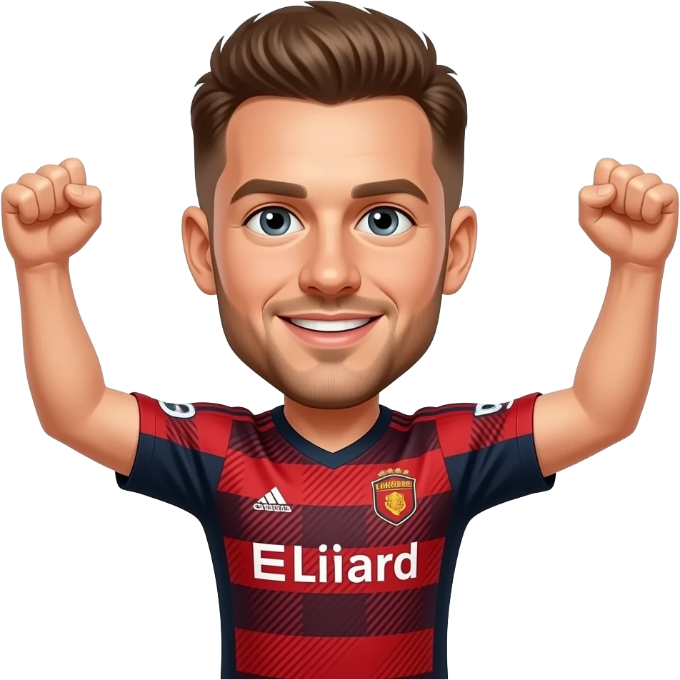 Comemoração do lingard emoji