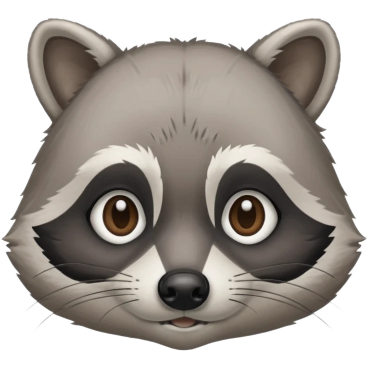 a sick raccoon  emoji