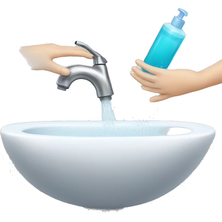 hand washing emoji