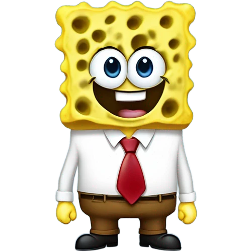 spongebob squarepants emoji