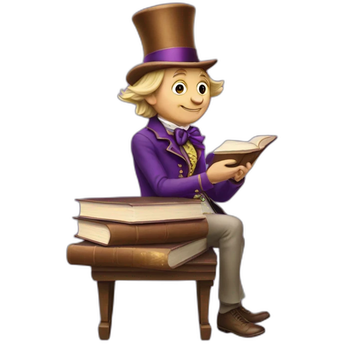 book wonka emoji