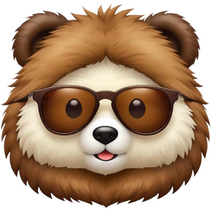 Korillakuma with sunglasses emoji