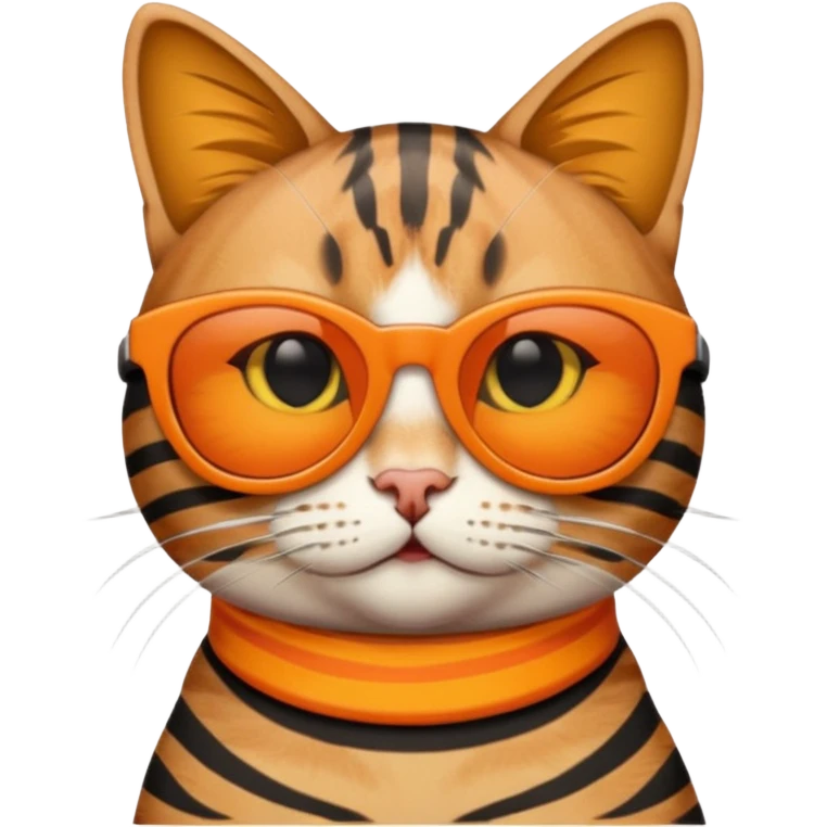 Cat wearing sunglasses emoji