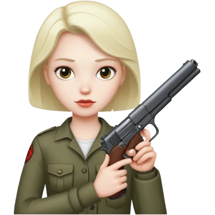 Person with gun emoji