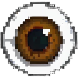 brown eye emoji