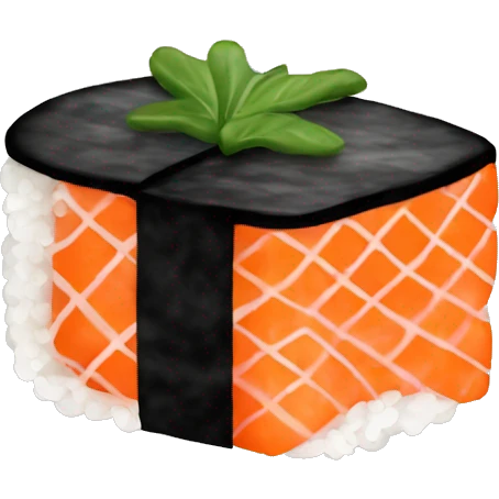 Scampi sushi emoji