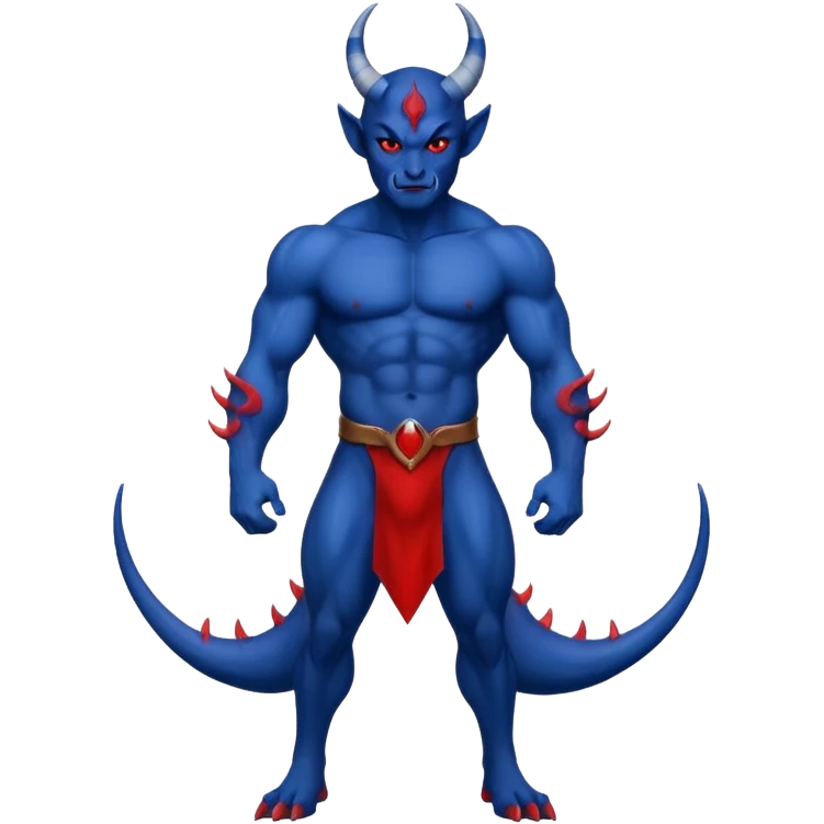Blue Devil emoji
