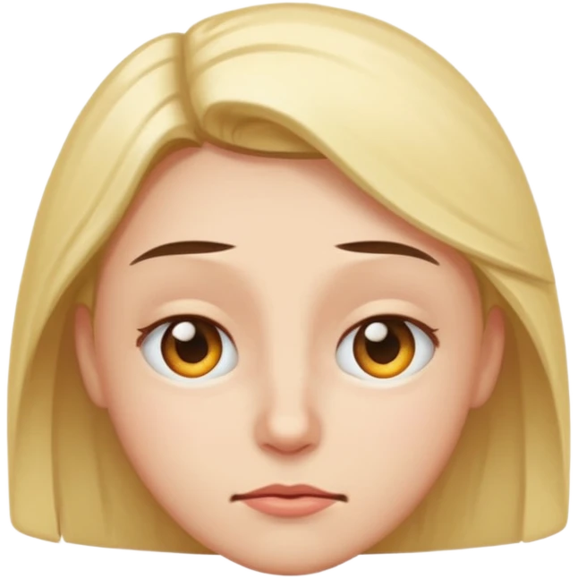 three quarter head squinting eye emoji