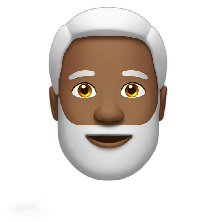 Man taking a spa day emoji