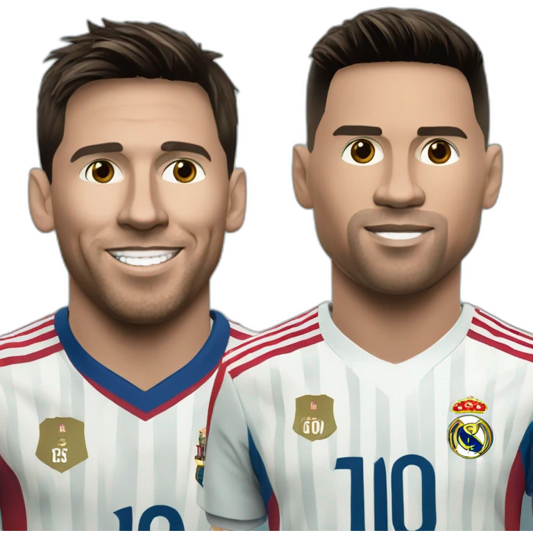 Ronaldo et Messi  emoji