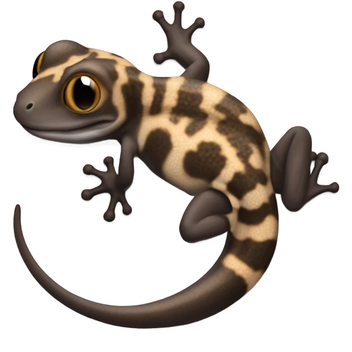 African fat tailed gecko  emoji