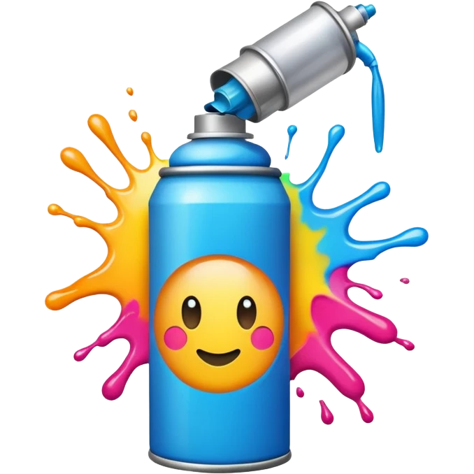 Spray paint emoji