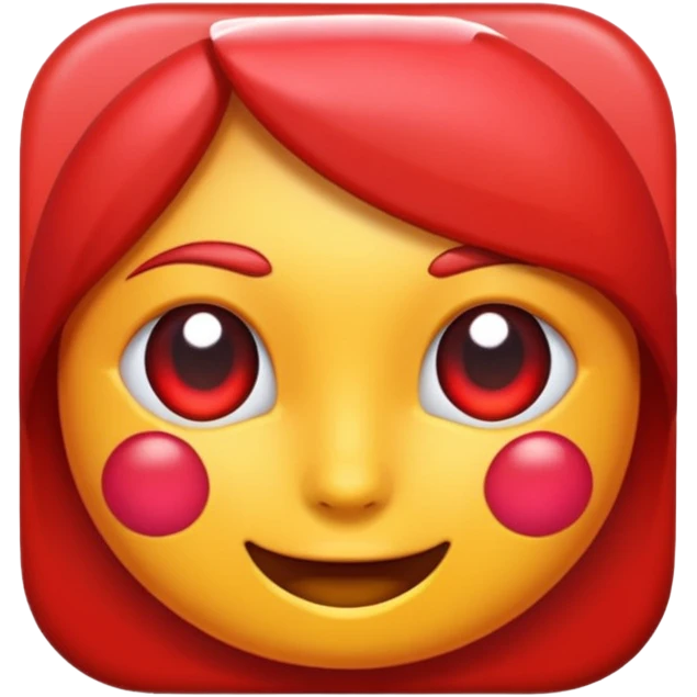 red emoji