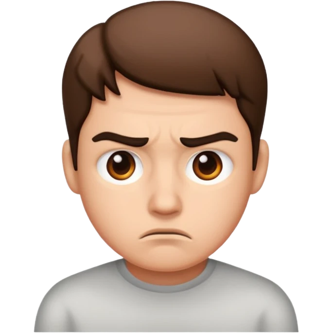 annoyed emoji