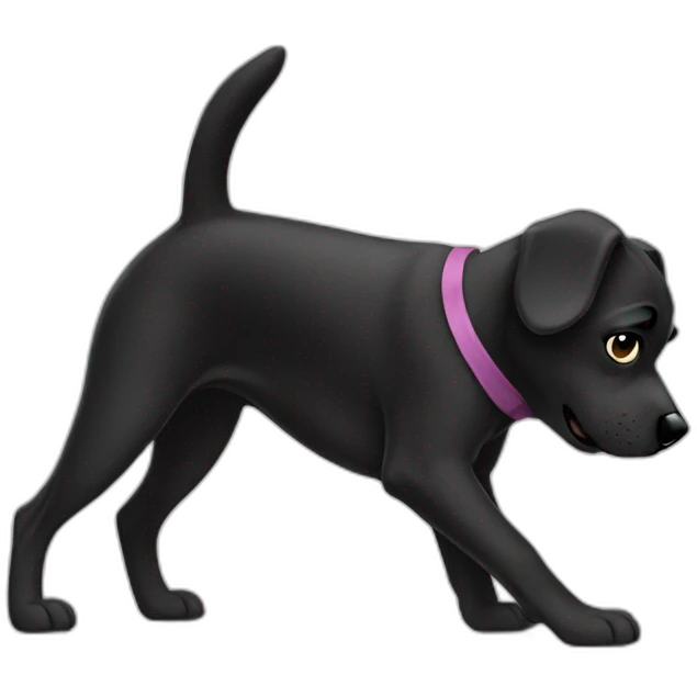twerking dog emoji