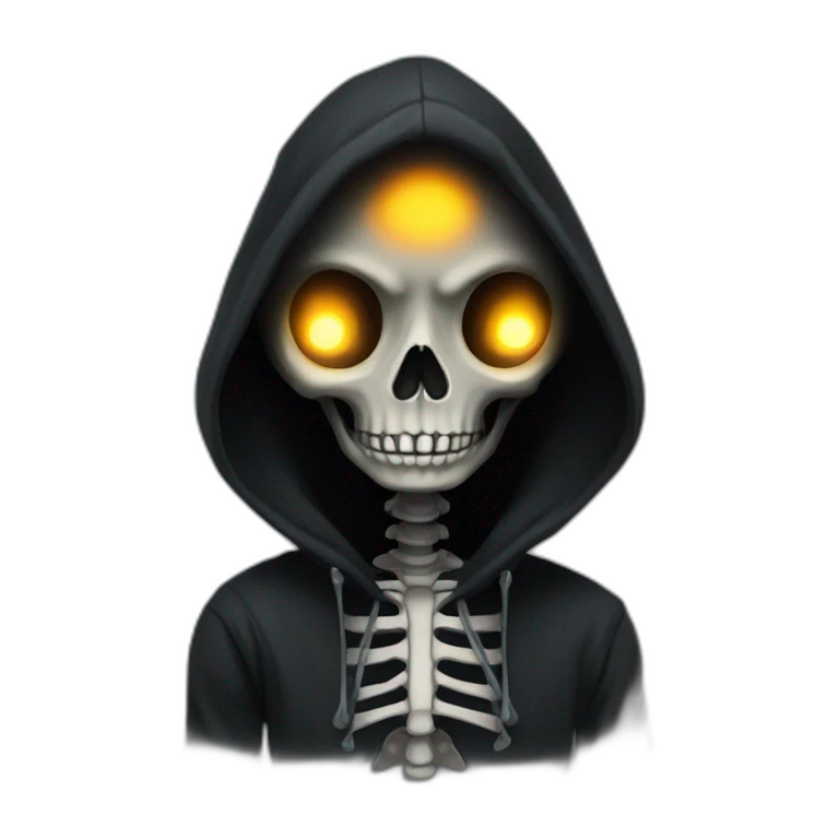 black-hoodie-skeleton-glowing-eye emoji