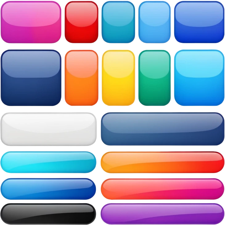 digital color palette with multiple color swatches, graphic design software style emoji