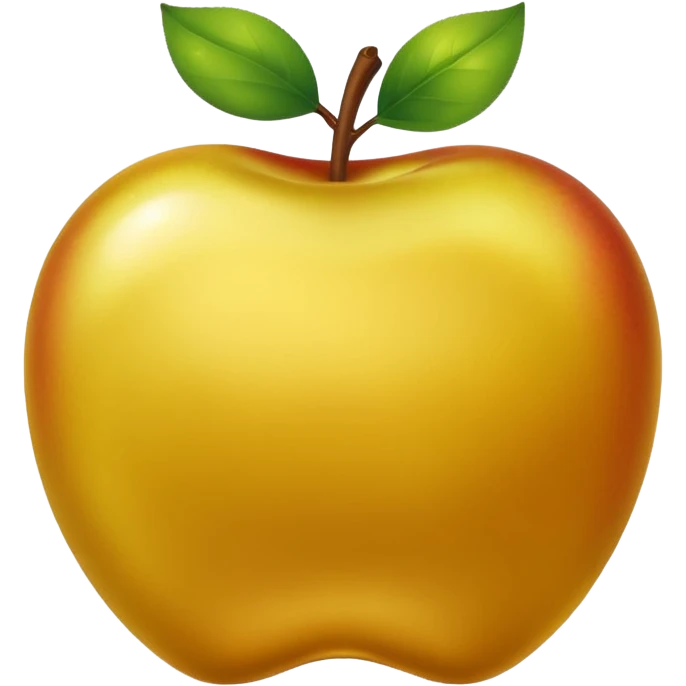 golden apple emoji