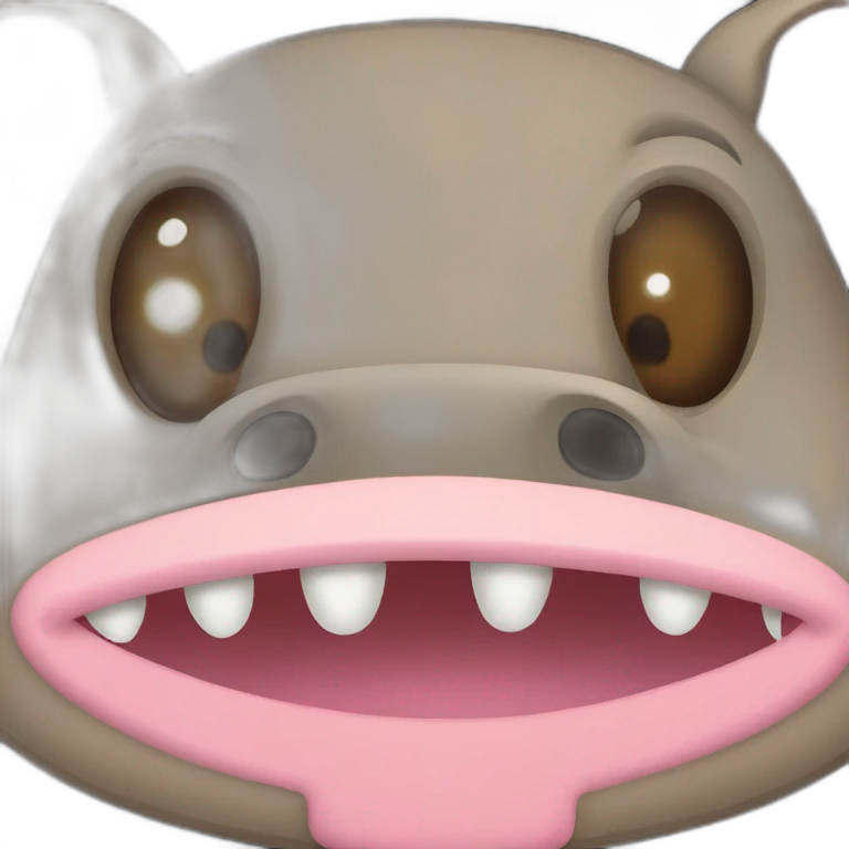 Babirusa Smile Face emoji