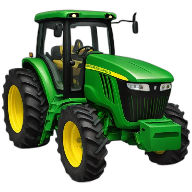 john deere tractor emoji