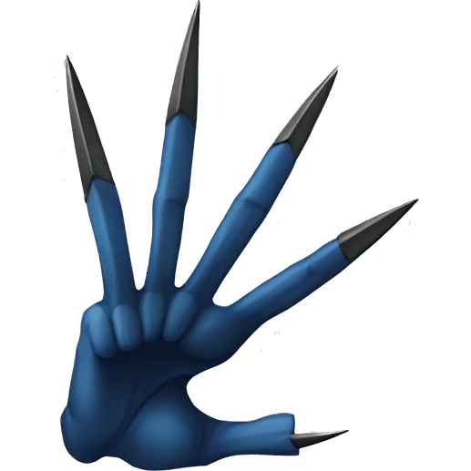 Wolverine-claws emoji