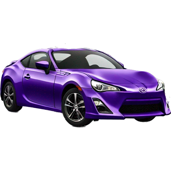 purple toyota gt86 emoji