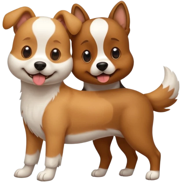 Dogs humping emoji
