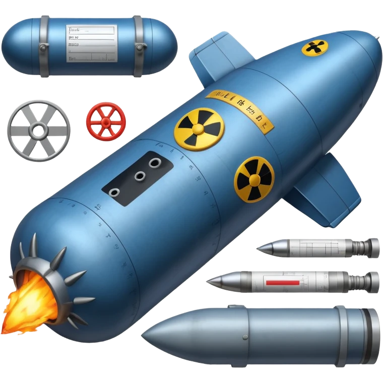 Чертеж ядерной бомбы emoji