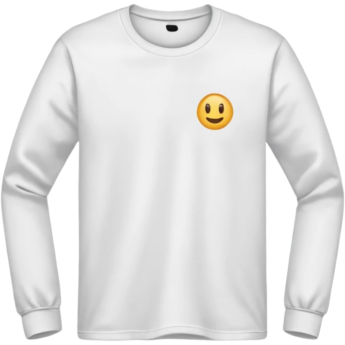 long sleeve t-shirt emoji