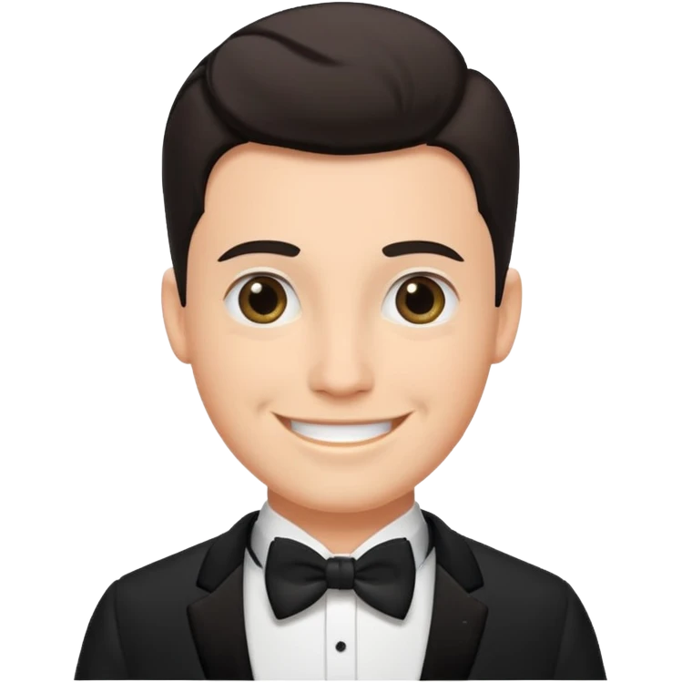 gay man groom emoji