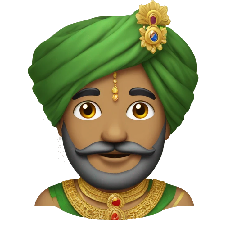 Maharaja Character  emoji