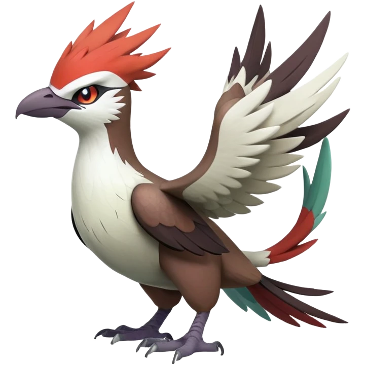 Silvally-Noivern-Pidgey-hybrid (full body) emoji