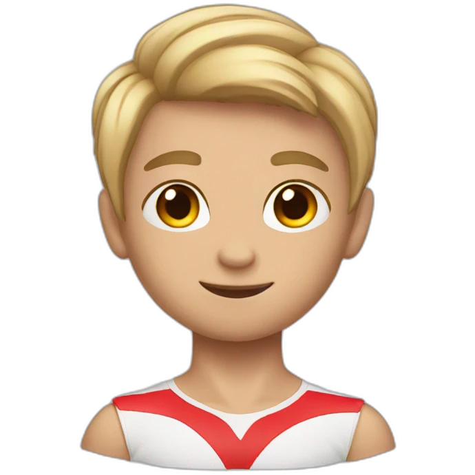 boy gymnast emoji
