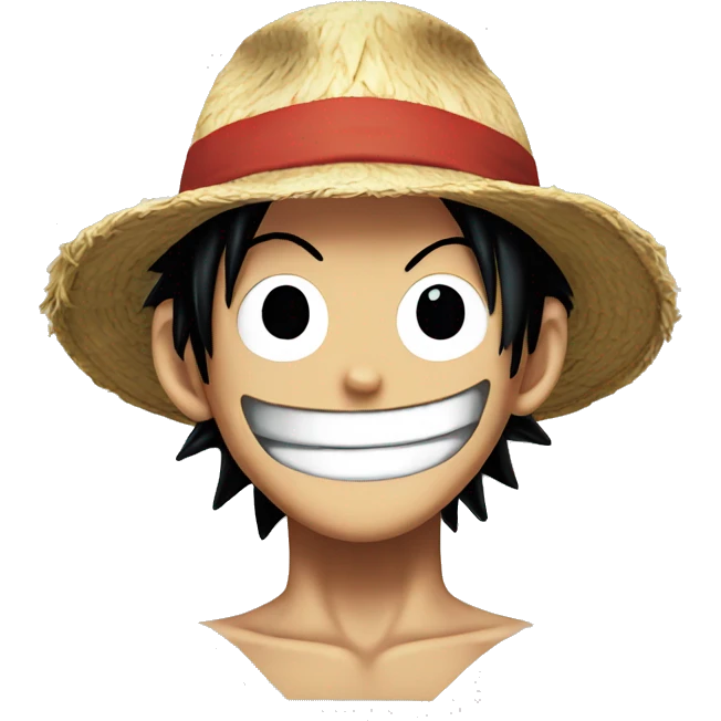 Monkey d luffy emoji