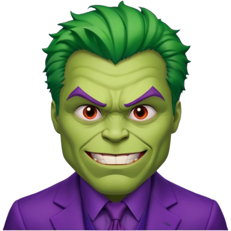 hulk  coringa emoji