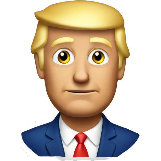 Trump sign  emoji