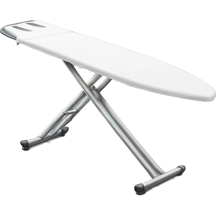Isolated realistic full length ironing board  emoji