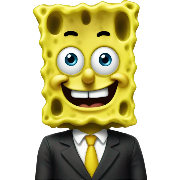 spongebob elevated emoji