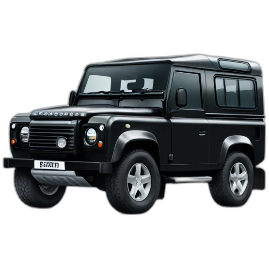 landrover defender black emoji