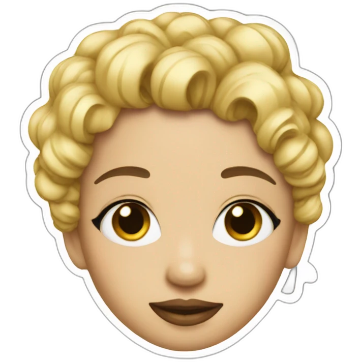 The singer Angele emoji