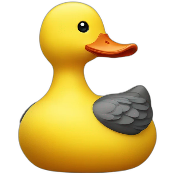 yellow rubber duck emoji